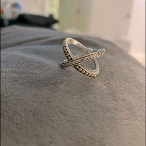 Lagos X Diamond Ring